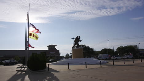 Vietnam-war-memorial-in-Houston-Texas