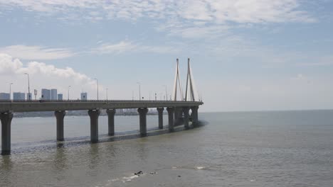 most bandra worli sealink nad morzem w mumbai w indiach 7