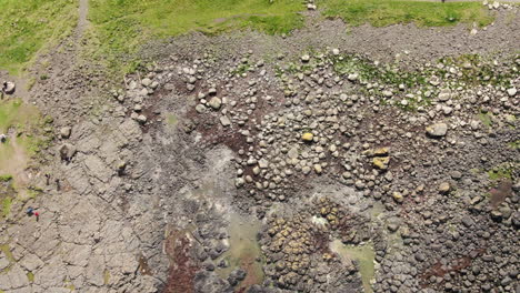aerial view of the giants ireland