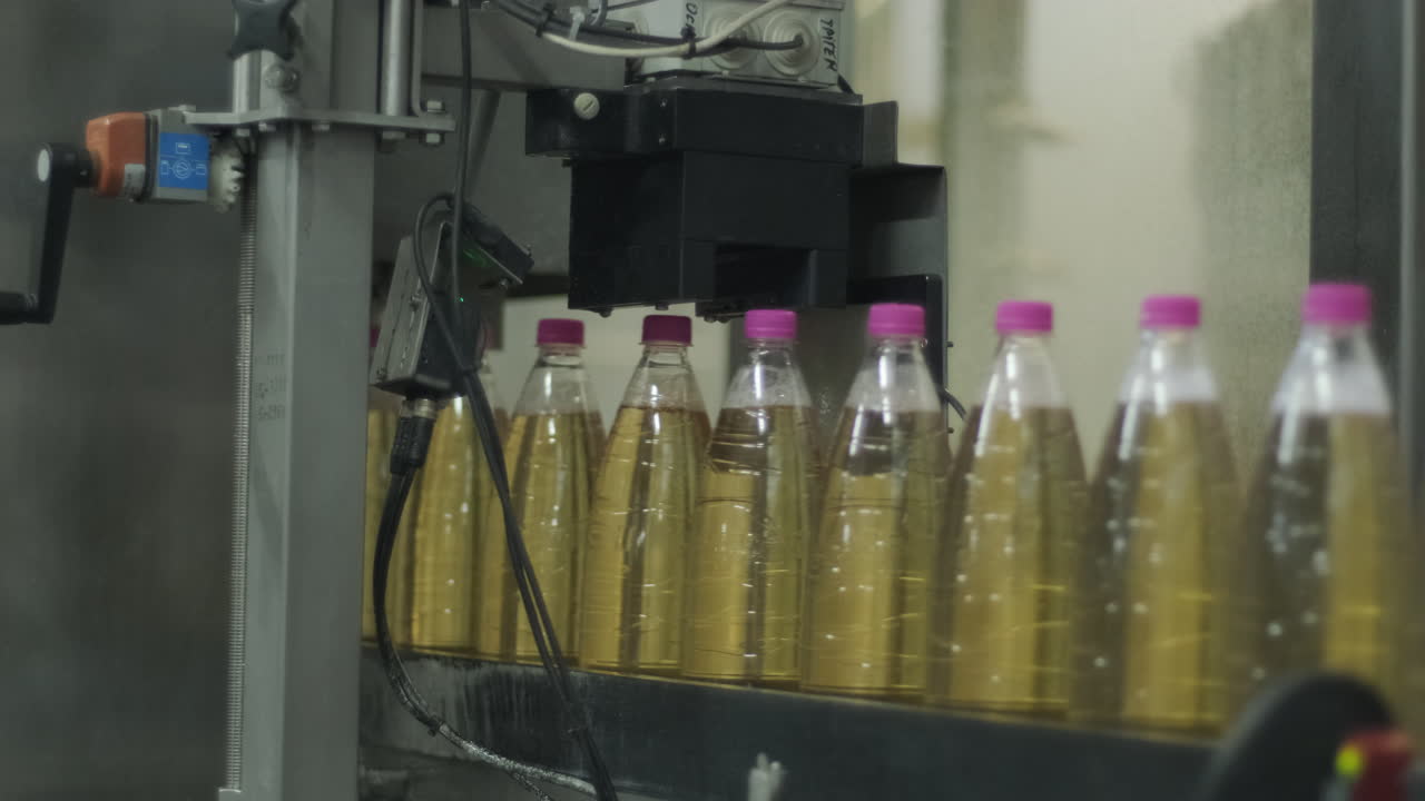 Automated Beverage Bottling Line