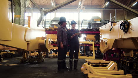 women working in a factory