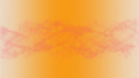abstract orange and red fluid shapes animation on gradient background