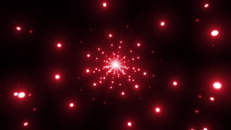 red glowing circular pattern