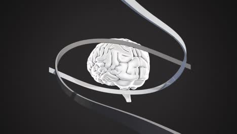 cerebro digital con cintas