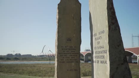 waal crossing monument, netherlands