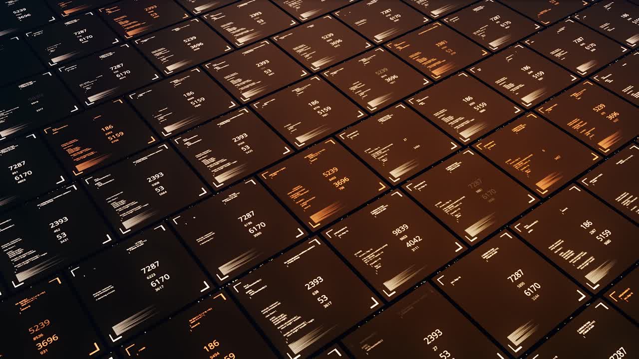 visualización de datos en pantallas digitales