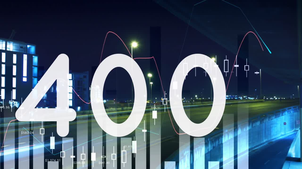 통계에 따라 변하는 숫자의 애니메이션