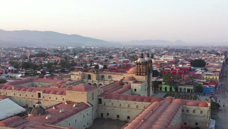 oaxaca cityscape skyline, mexico