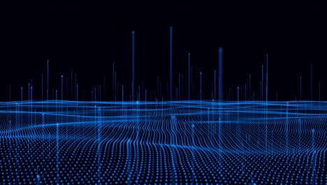 technology digital wave background