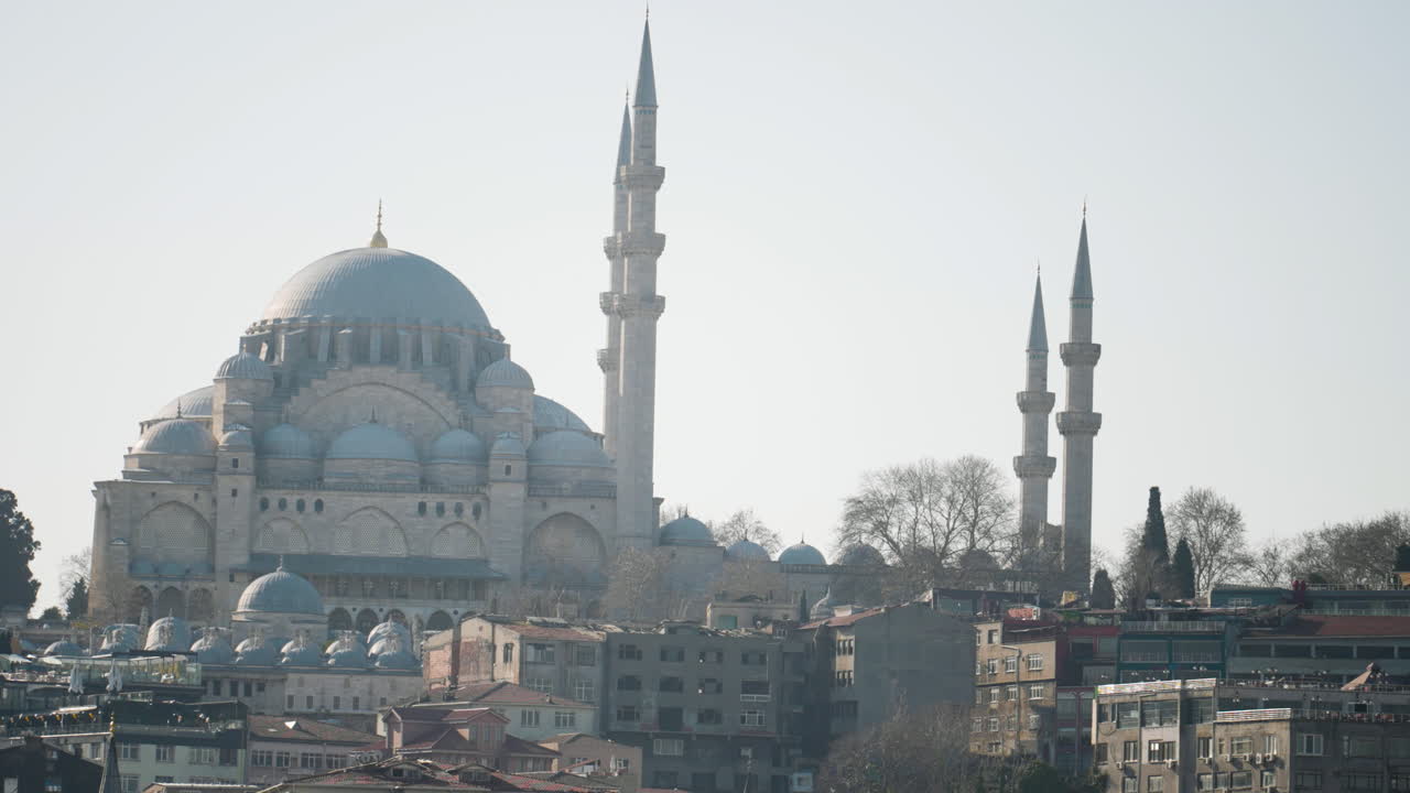 vista de la mezquita de estambul