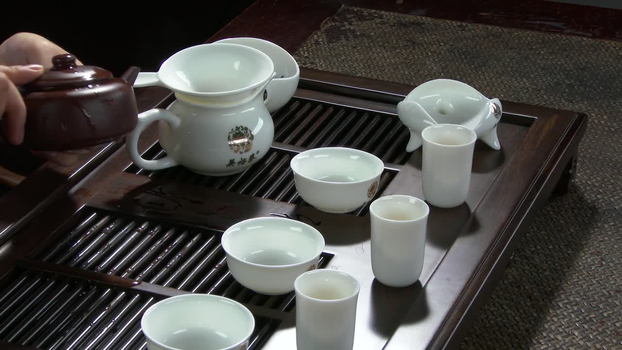 전통적인 중국 차 의식