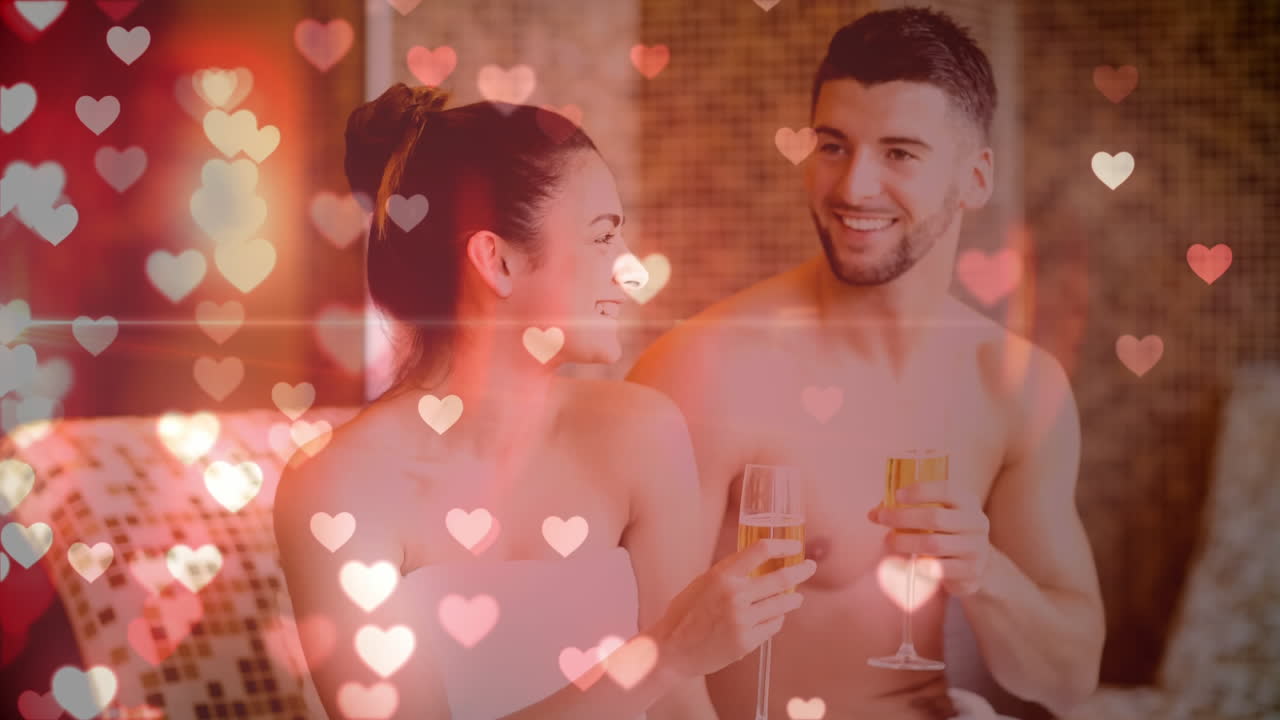 en un spa para parejas