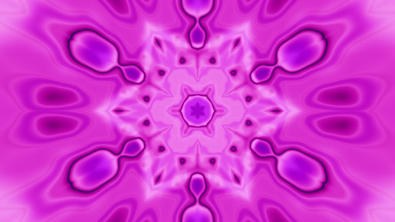 viaje rosa de ensueño más profundo en un estado mental tranquilo y pacífico - fondo de corredor de caleidoscopio trippy sin bucles para psychill melódico, videos musicales de lapso de tiempo chillout vj