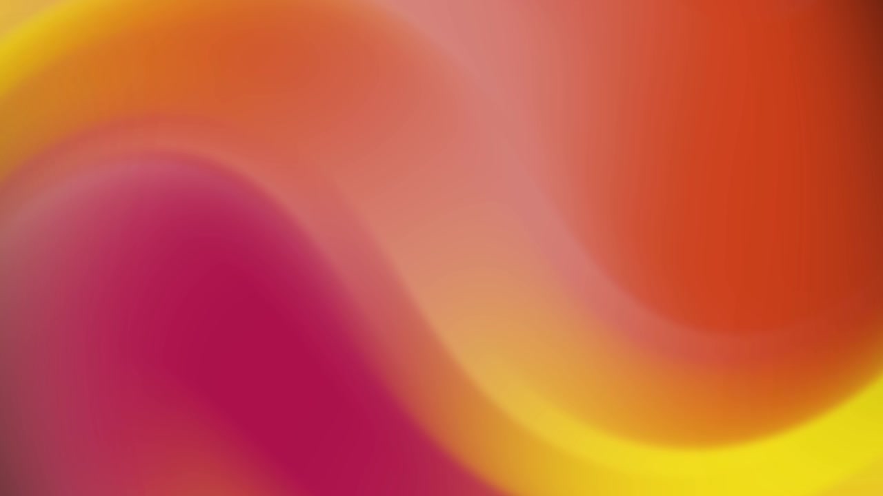Seamless Loop of Abstract Swirling Warm Color Gradient