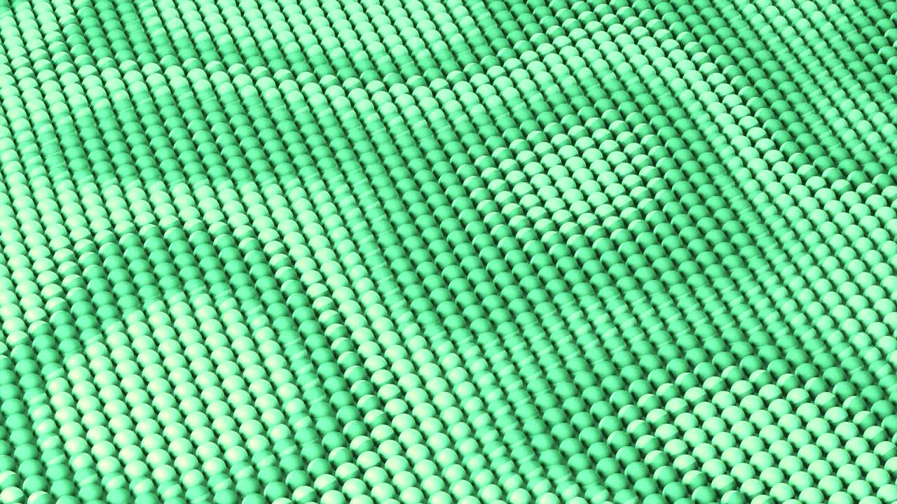 다채로운 파동하는 구체 루프