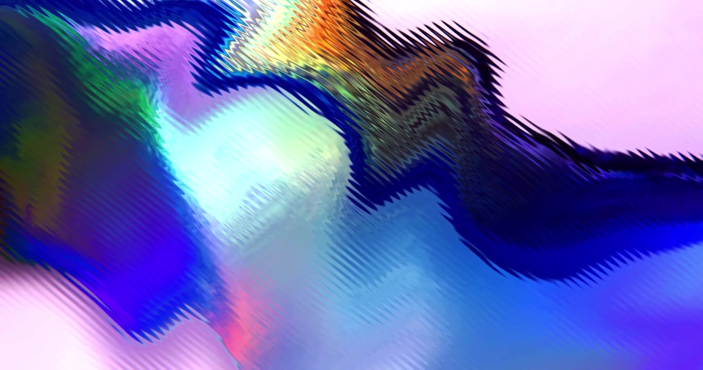 Abstraktní pozadí se zářivým barevným vlnitým texturovaným vzorem.