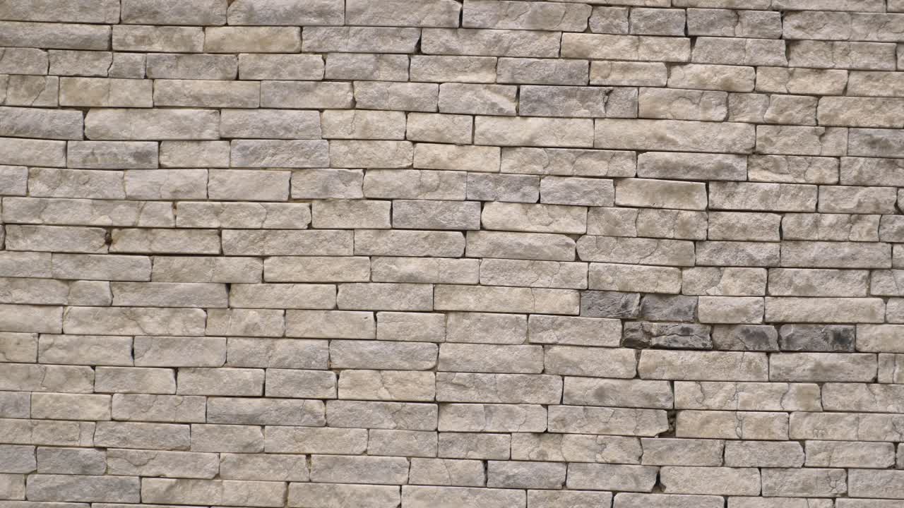 벽돌 벽의 클로즈업