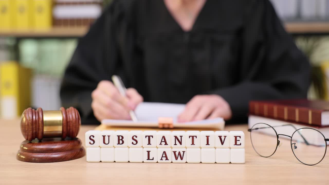 Substantive Law and Legal Justice