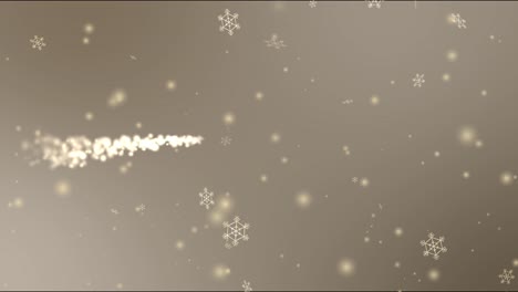 animated christmas greeting with sparkling effects.