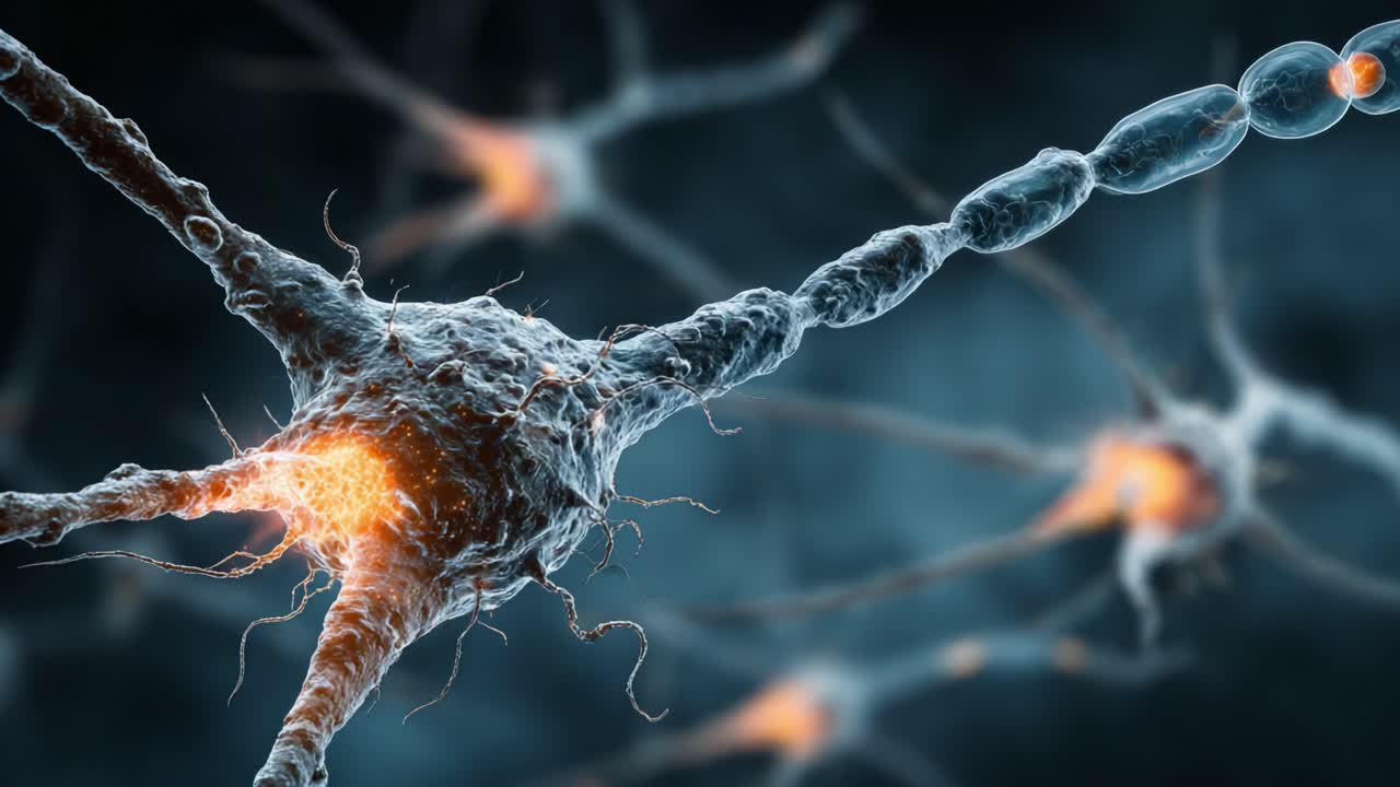 An Intricate View of Neuronal Activity: Exploring the Dynamic Interaction Between Neurons and Synapses in a High-Resolution Micrograph Representation