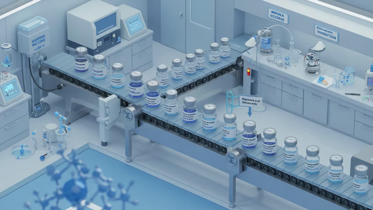 Processo di produzione innovativo in un laboratorio moderno: tecnologia avanzata e precisione nella produzione