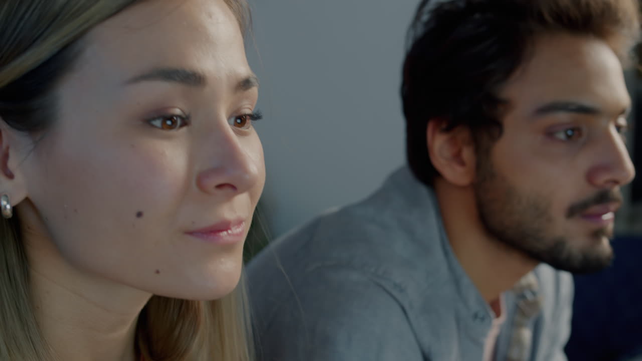 Friends Enjoying a Drink and Conversation