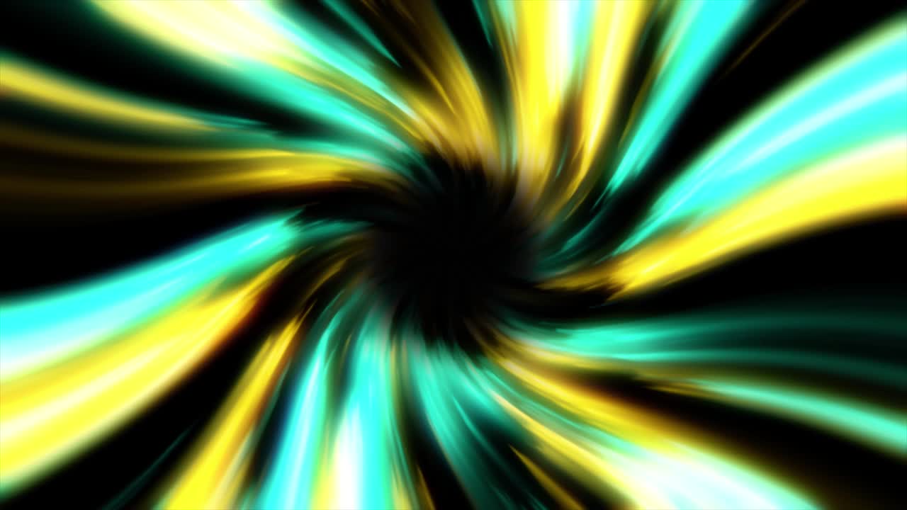 Abstract creative spaceship, light speed animation behind stars. Universe, cosmos concept.