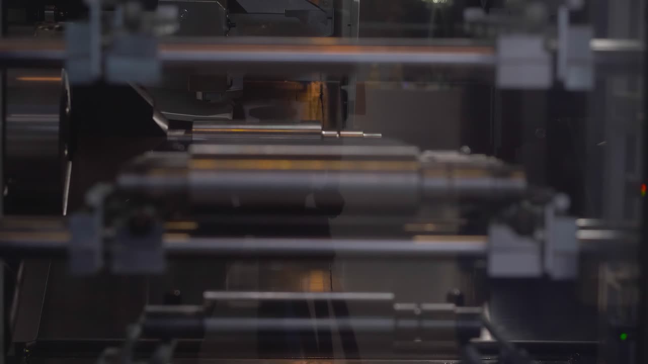 Industrial Machine in Operation