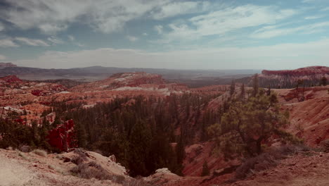 paisaje del cañón de las rocas rojas