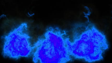flame color particle animation motion graphics