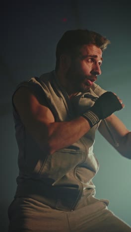 entrenamiento de boxeo