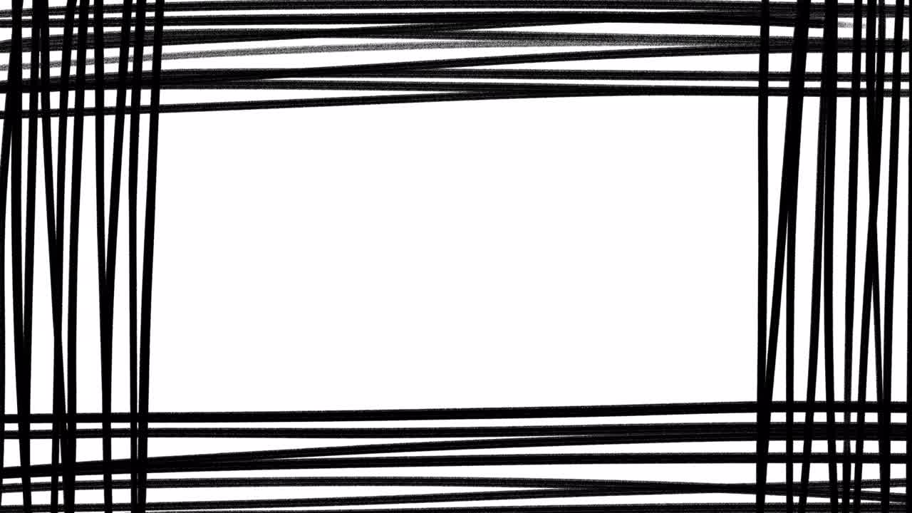 색 배경에 손으로 그린 스 모션 애니메이션