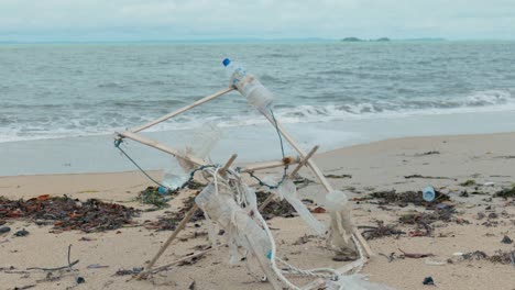 Plastikmüll-Im-Meer-Wird-An-Einen-Abgelegenen-Strand-Im-Hohen-Norden-Australiens-Gespült