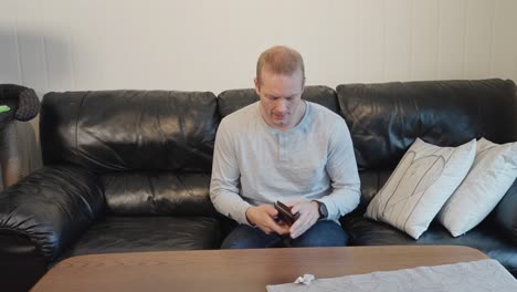 raging desperation, man's fiery anger erupts over empty wallet struggle 60fps