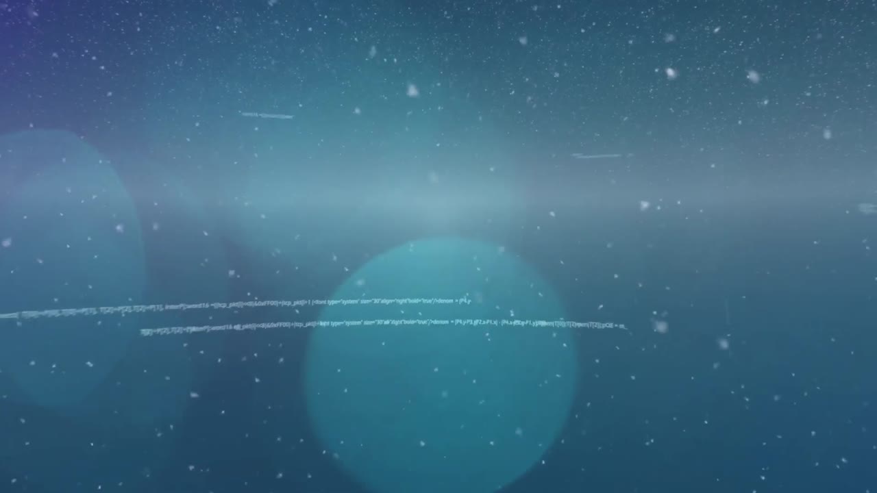 빛의 반점 위에 데이터 처리의 애니메이션