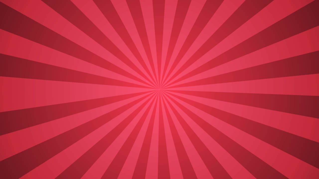 은 선버스트 패턴 배경 회전 모션, 선버스트, 줄무 배경, 만화 버스트 패튼 애니메이션, 레트로 빈티지 모션, 빨간 선버스트 스타일 배경