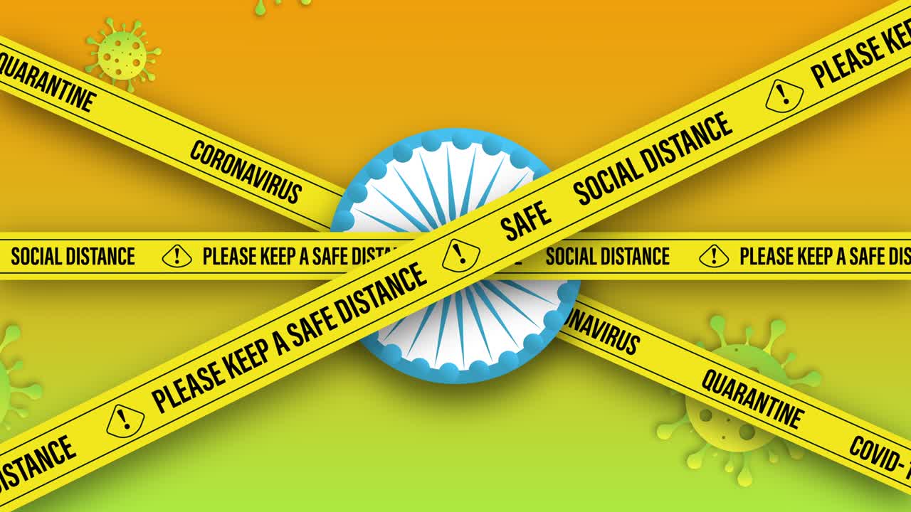 독립기념일을 축하합니다. 집에 머무르세요, 안전하게 지내세요 코로나 바이러스 코비드-19 개념.