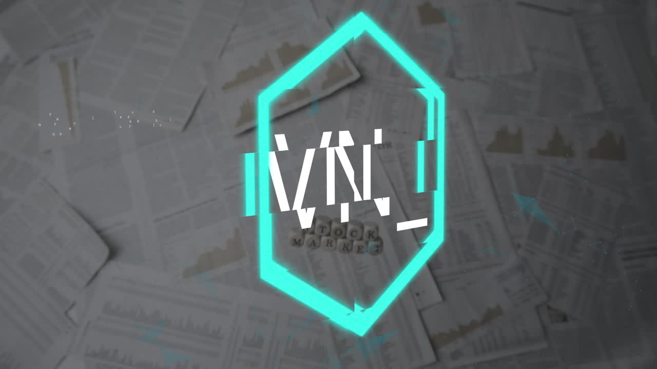 animación de texto nft y procesamiento de datos sobre documentos