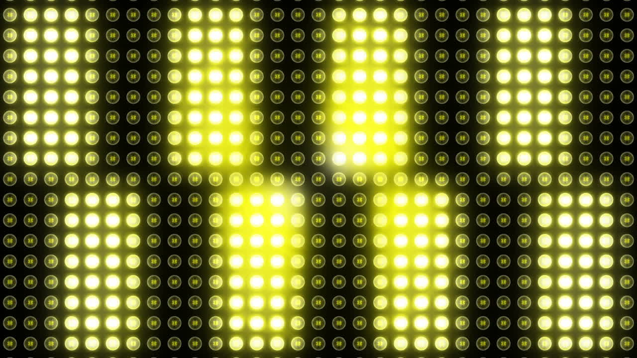 Flickering disco light at club