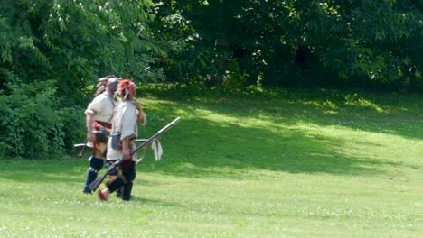 delaware tribe - lanape indians - fort laurens reenactors
