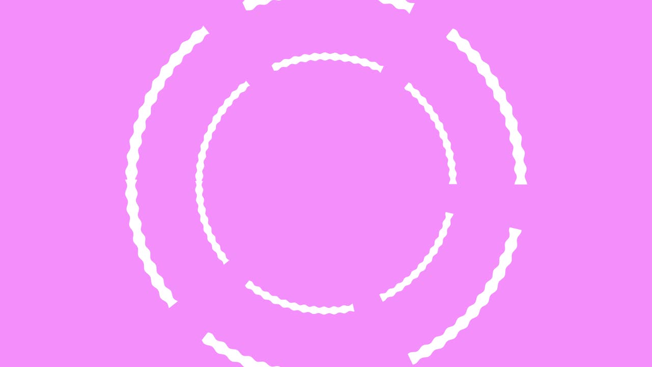 원 회전 스플릿 팝 애니메이션 모션 그래픽