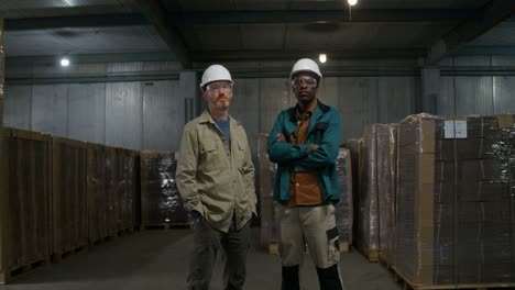 warehouse workers