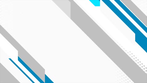 animación de video de tecnología minimalista geométrica azul gris