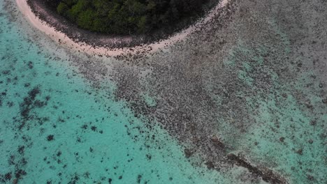 cook islands -rarotonga flying over corals, islands and beaches