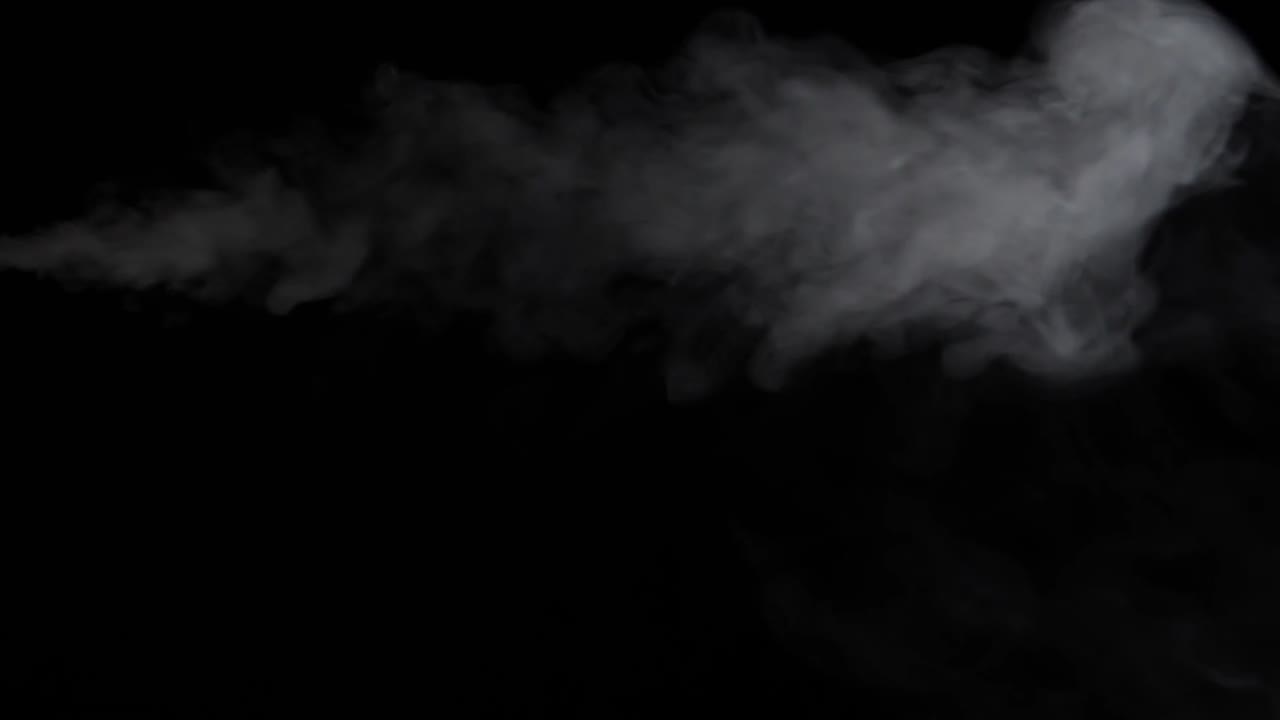 Effetto particelle realistico, effetto fumo che fluttua nell'aria, slow motion