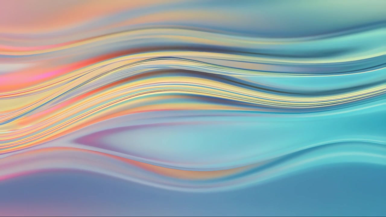 Abstract Fluid Motion Background 4K