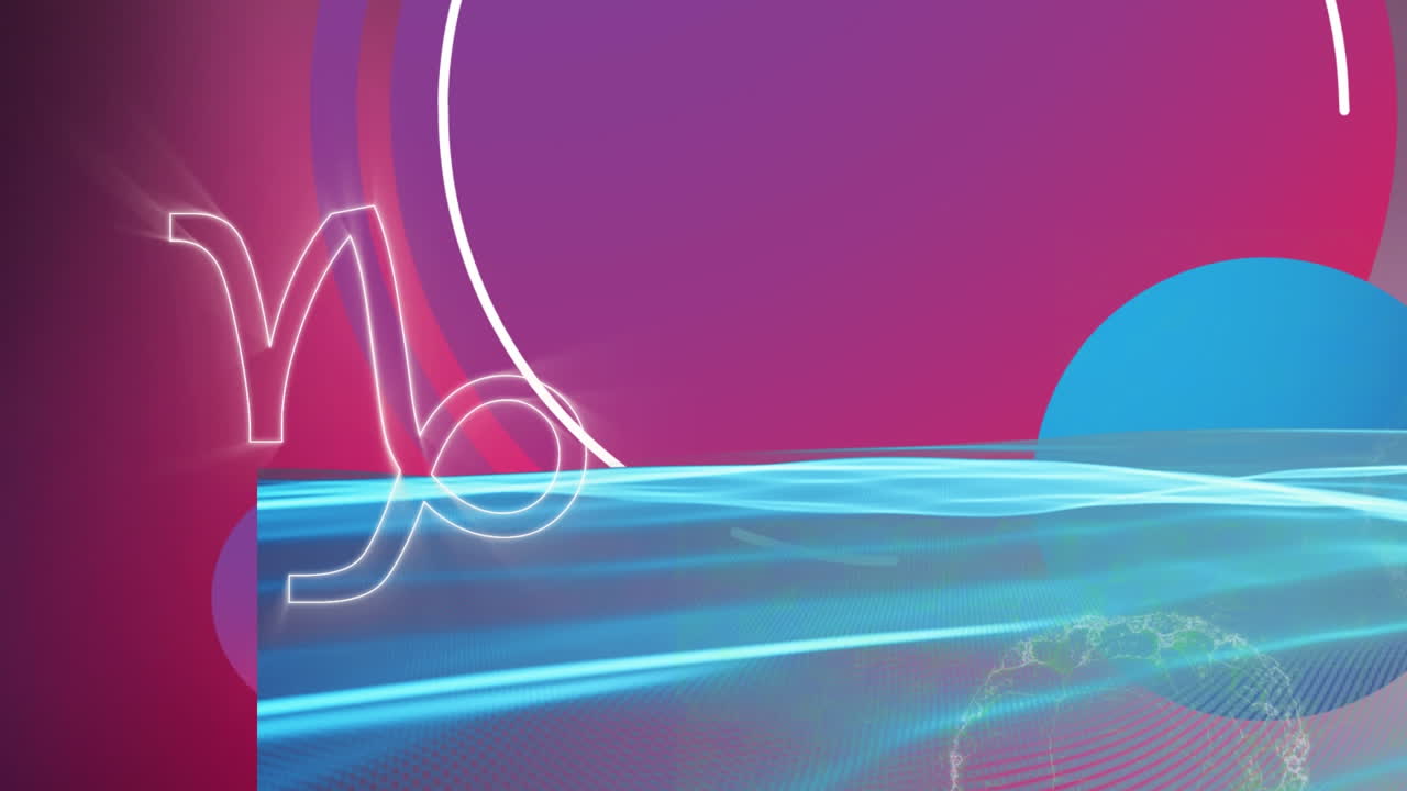 animación de la cadena de adn sobre un fondo azul