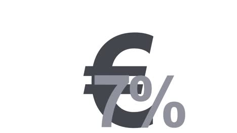 cost of euros. the arrow of growth and losses in the economic crisis. cartoon