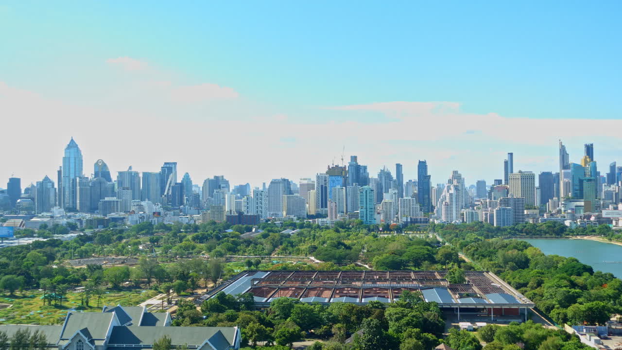 태국 방콕 시의 저속 촬영