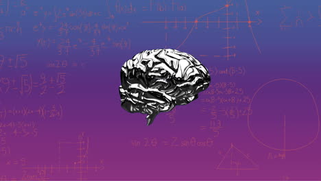 Animation-of-glowing-human-brain-and-mathematical-data-processing